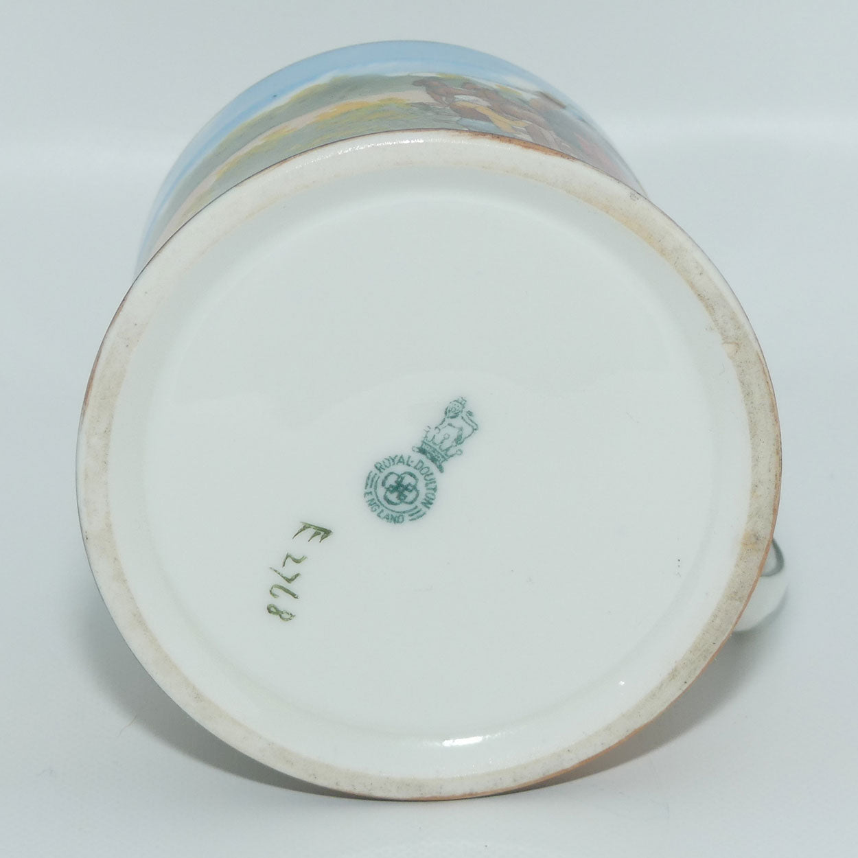 Royal Doulton Blue Sky | Coaching Days Rex mug E2768