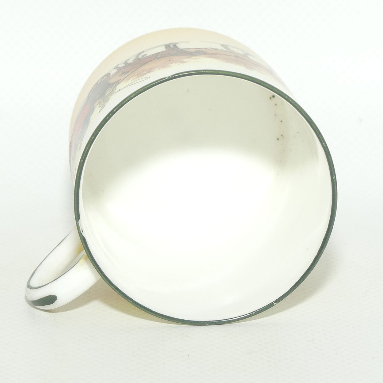 Royal Doulton Coaching Days demi tasse coffee cup and saucer E3804