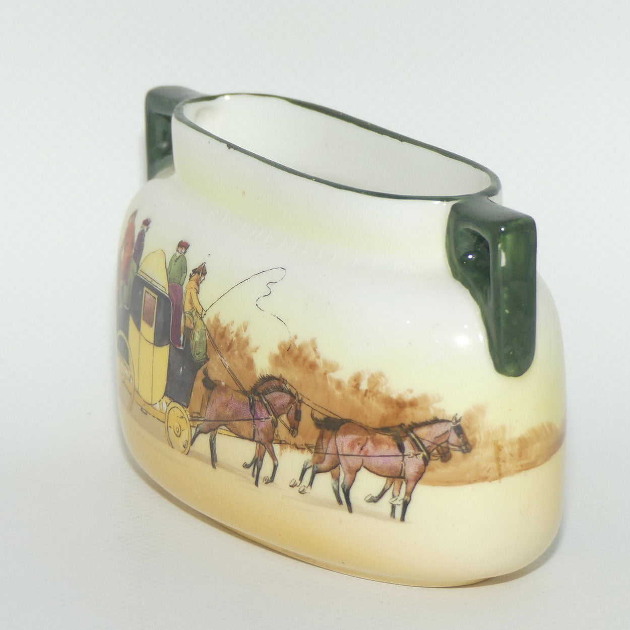 Royal Doulton Coaching Days small twin handle vase | E3804