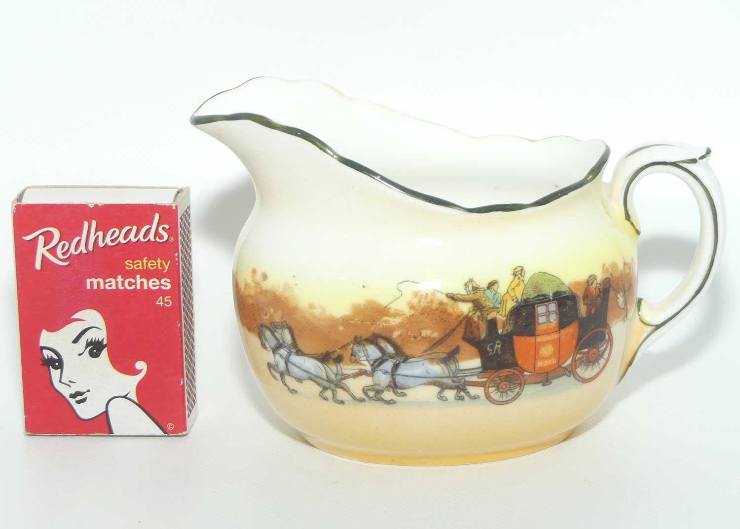 Royal Doulton Coaching Days milk jug E3804