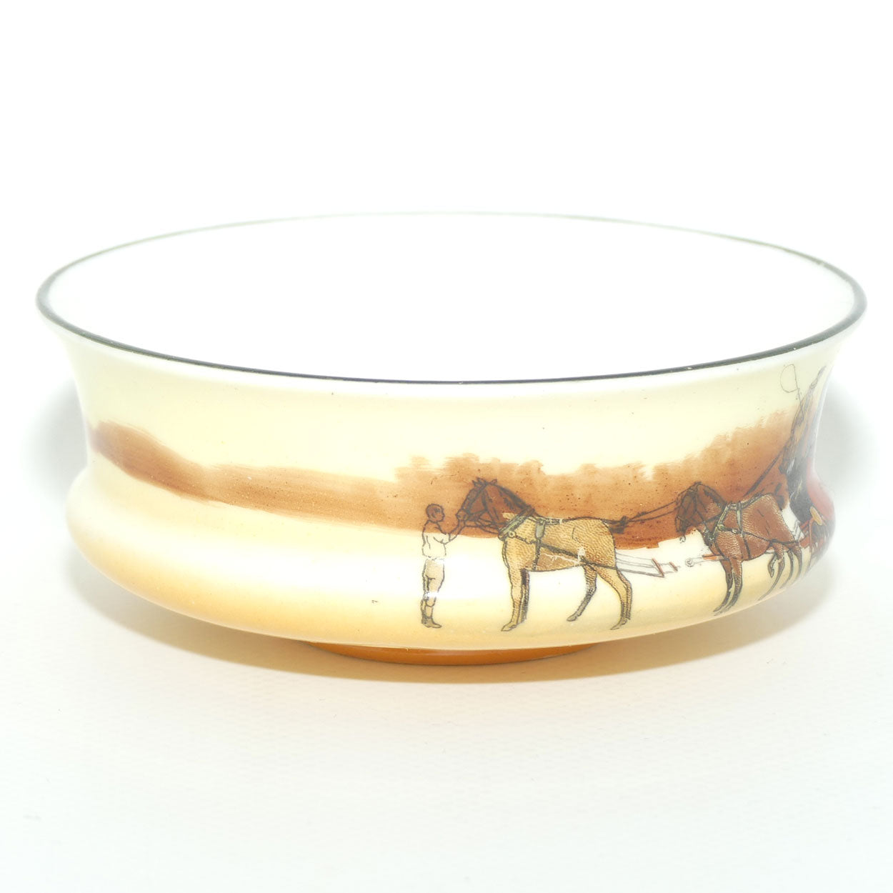 Royal Doulton Coaching Days coffee size fancy sugar bowl E3804