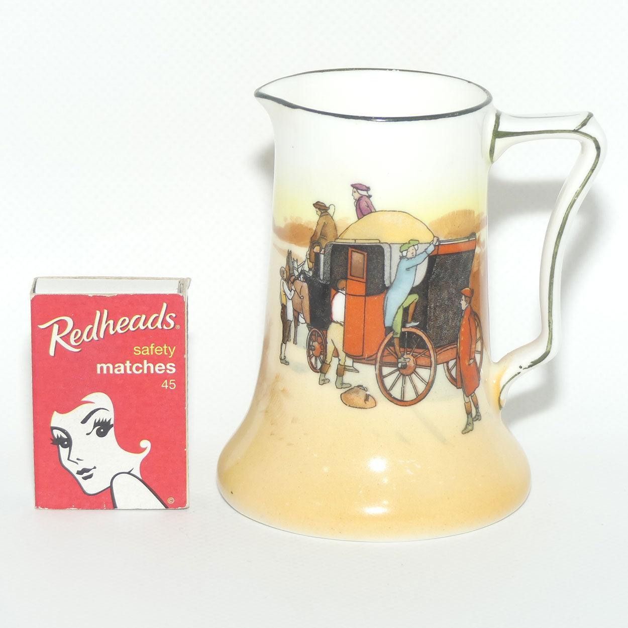 Royal Doulton Coaching Days Rocket jug E3804 | small size | 10cm