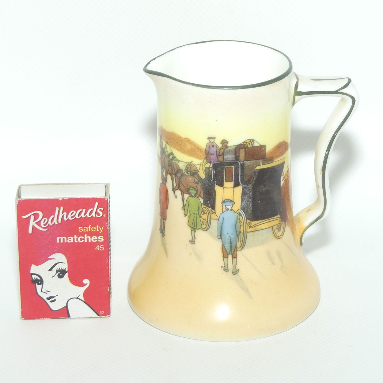 Royal Doulton Coaching Days Rocket jug E3804 | small size | 10cm | Scene 12