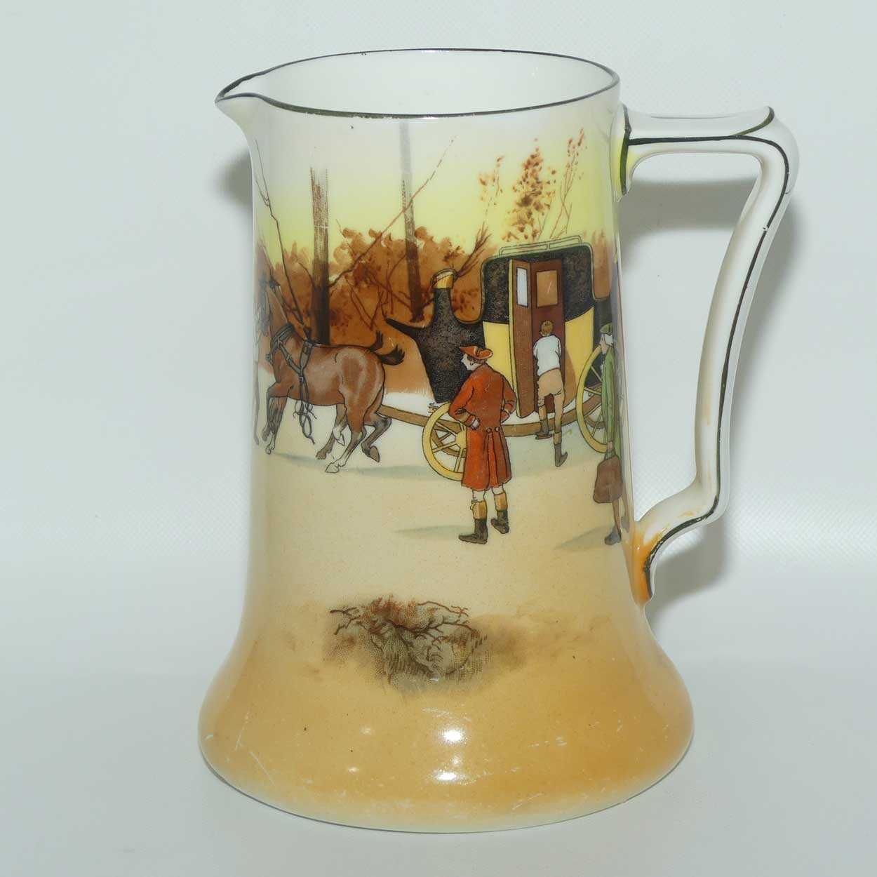 Royal Doulton Coaching Days Rocket jug E3804 | 17cm