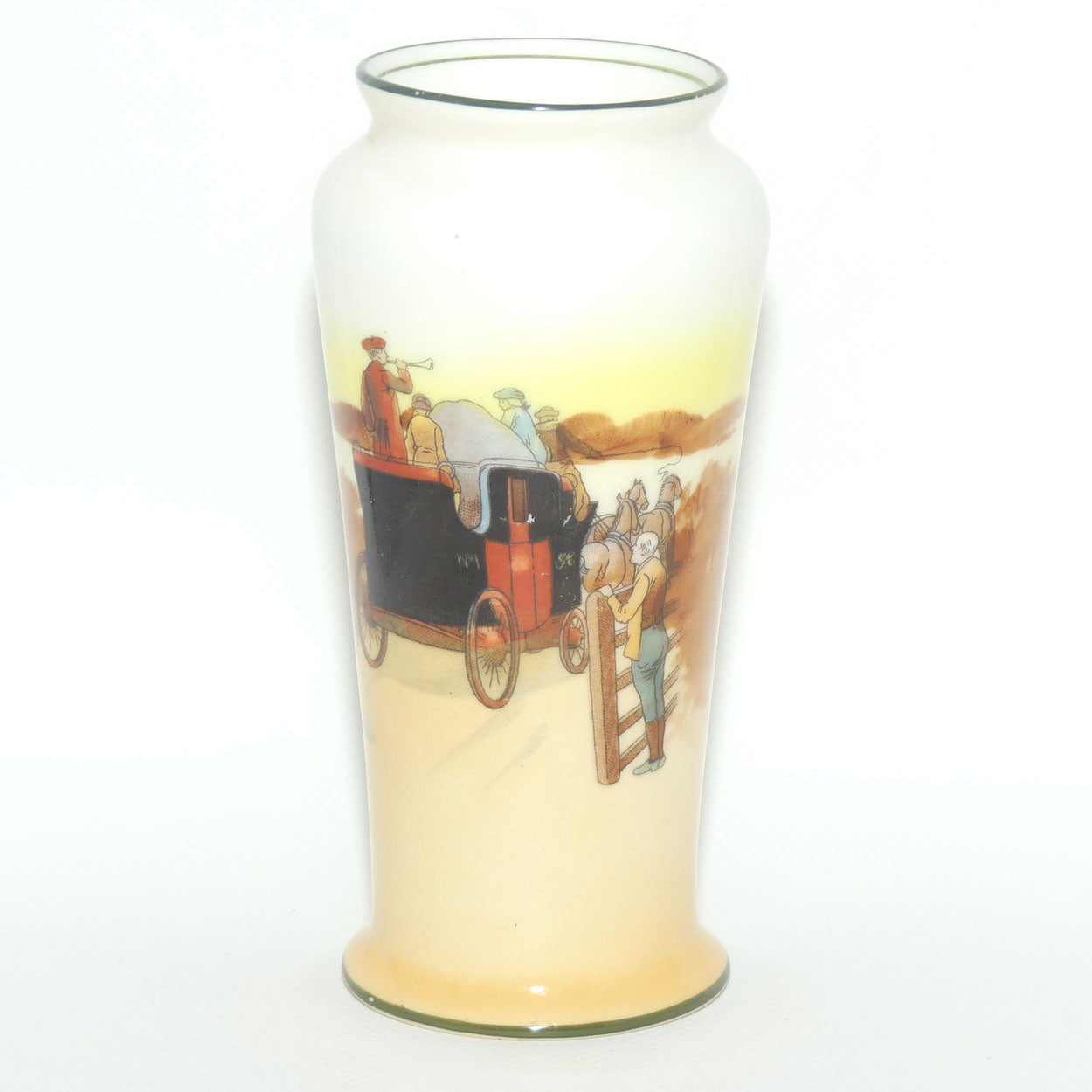Royal Doulton Coaching Days shape 767 vase E3804 | #2