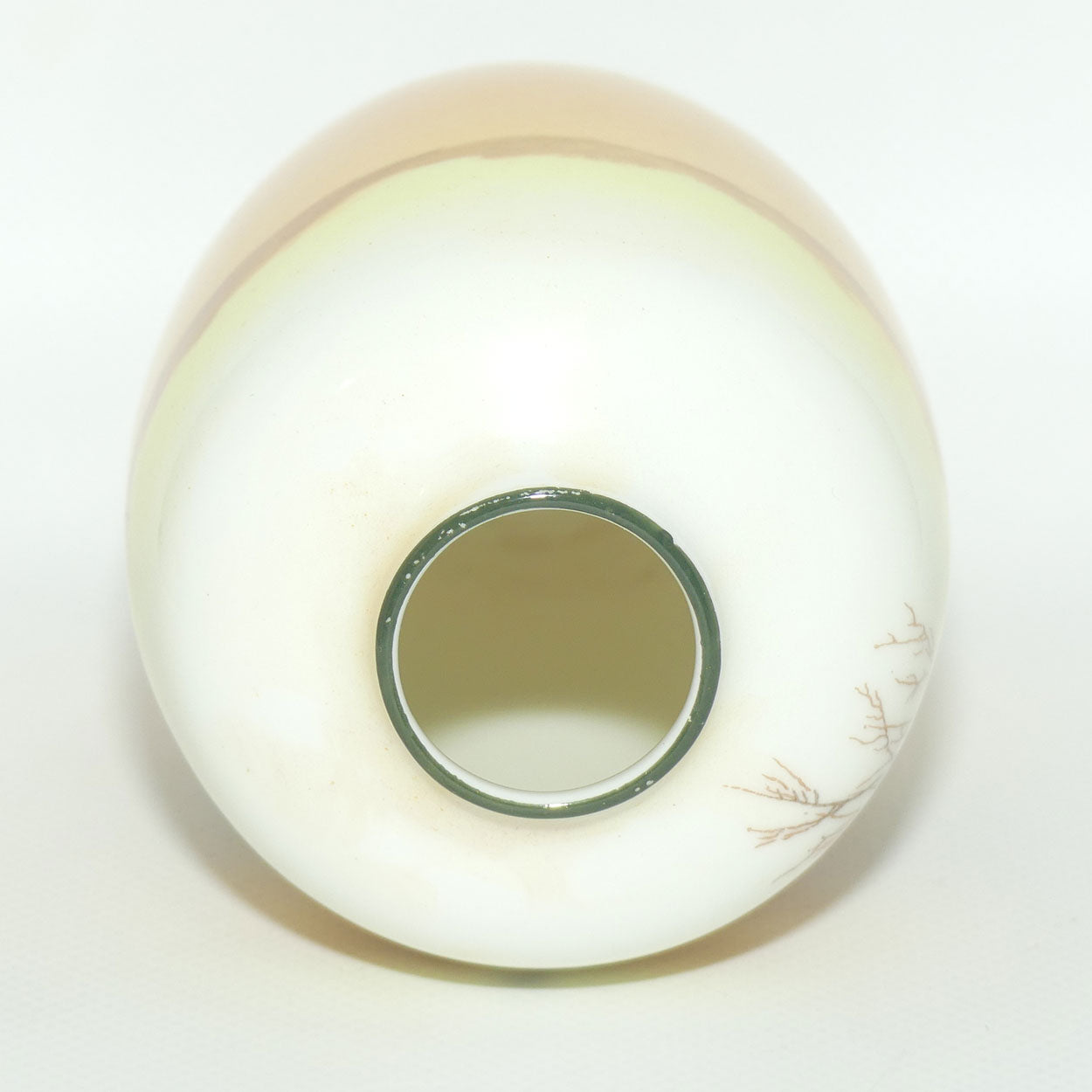 Royal Doulton Coaching Days smaller bulbous vase with narrow mouth E3804 #2
