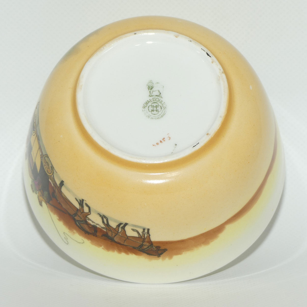 Royal Doulton Coaching Days round sugar bowl E3804 | Bone China