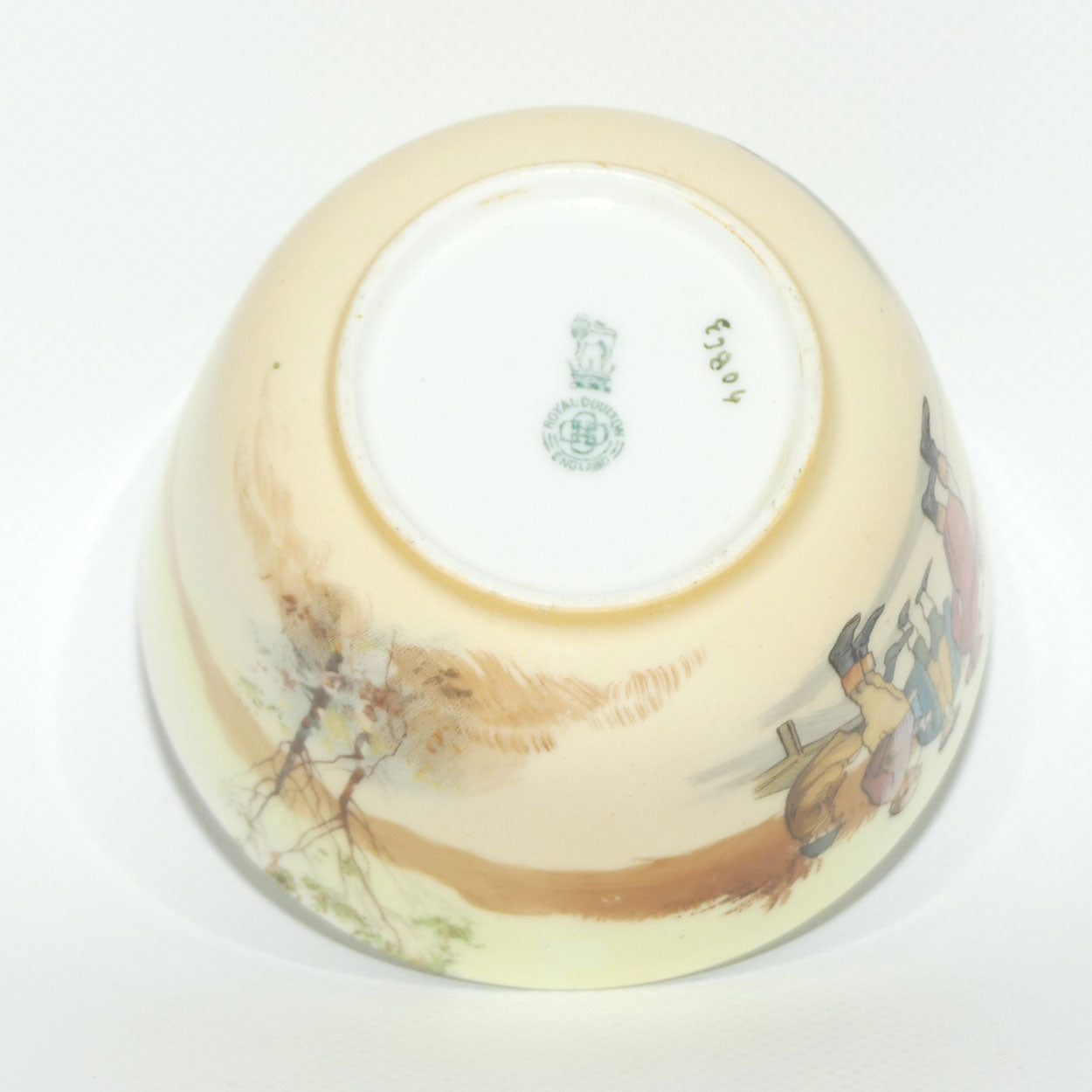 Royal Doulton Coaching Days sugar bowl E3804 | Scene 19 | Rare Scene