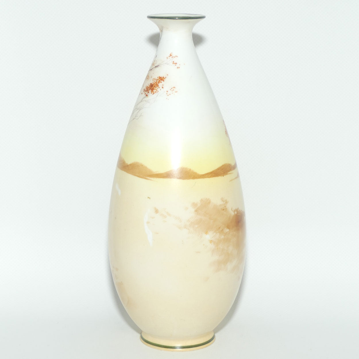 Royal Doulton Coaching Days tall vase | narrow neck E3804