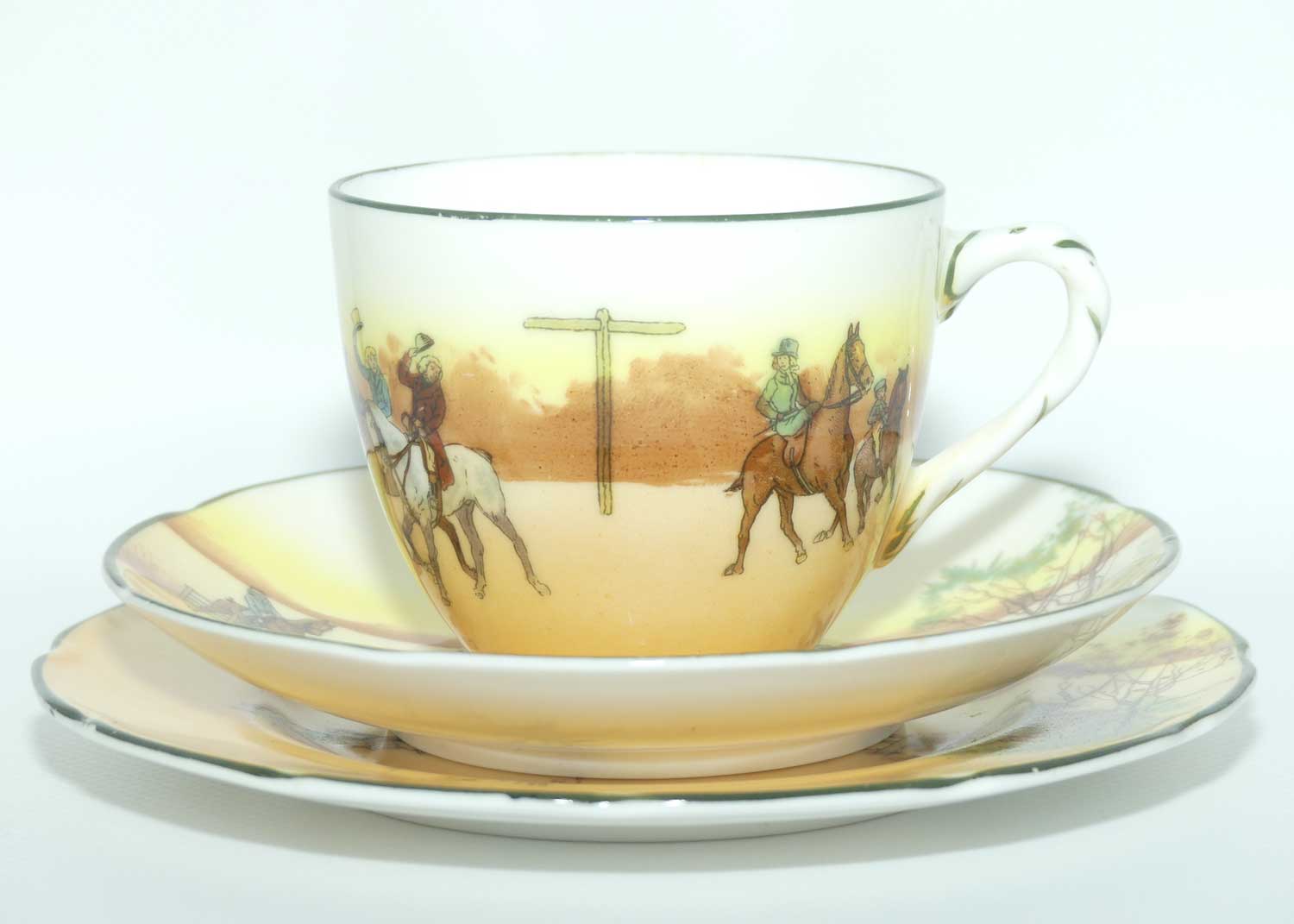 Royal Doulton Hunting | John Peel Hunting trio E3804