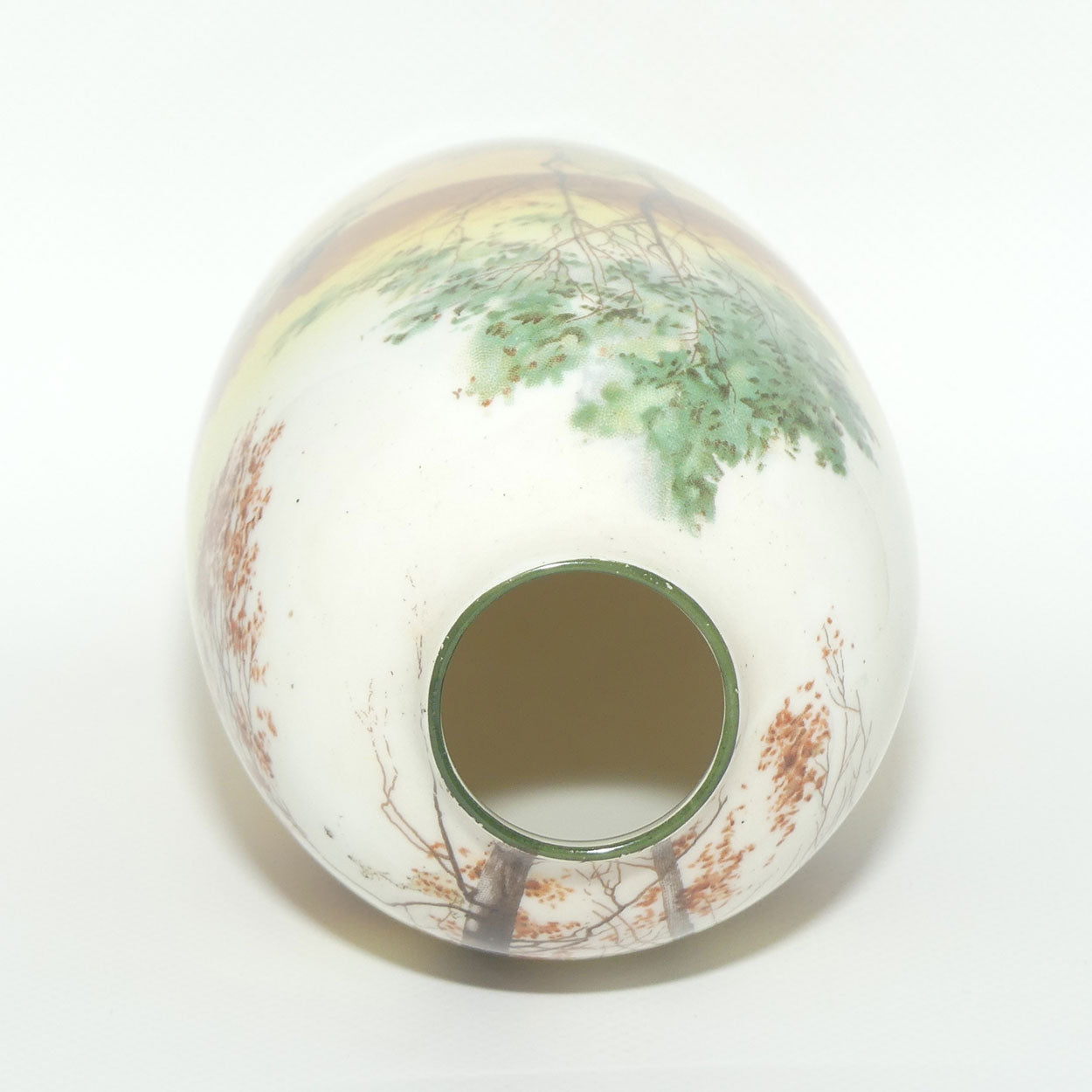 Royal Doulton Coaching Days elongated round vase | Shape 1306 | E3804