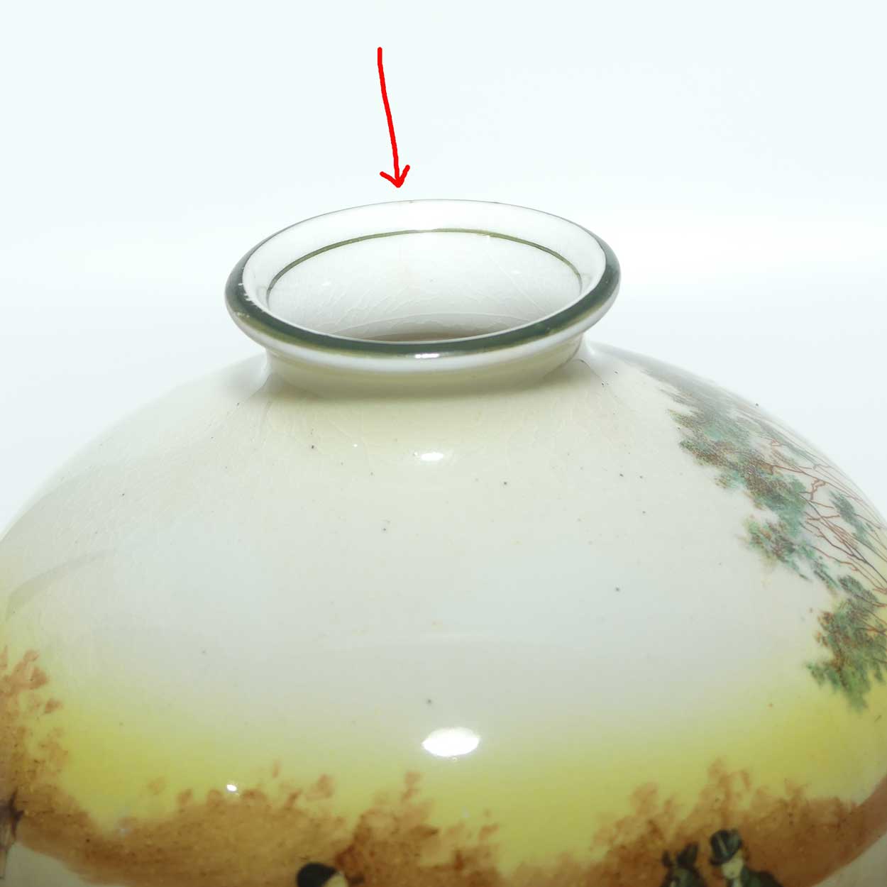 Royal Doulton Hunting | John Peel Hunting ovoid vase E3804