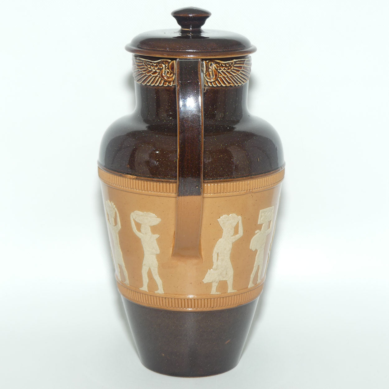 Royal Doulton Stoneware Egyptian design water pot
