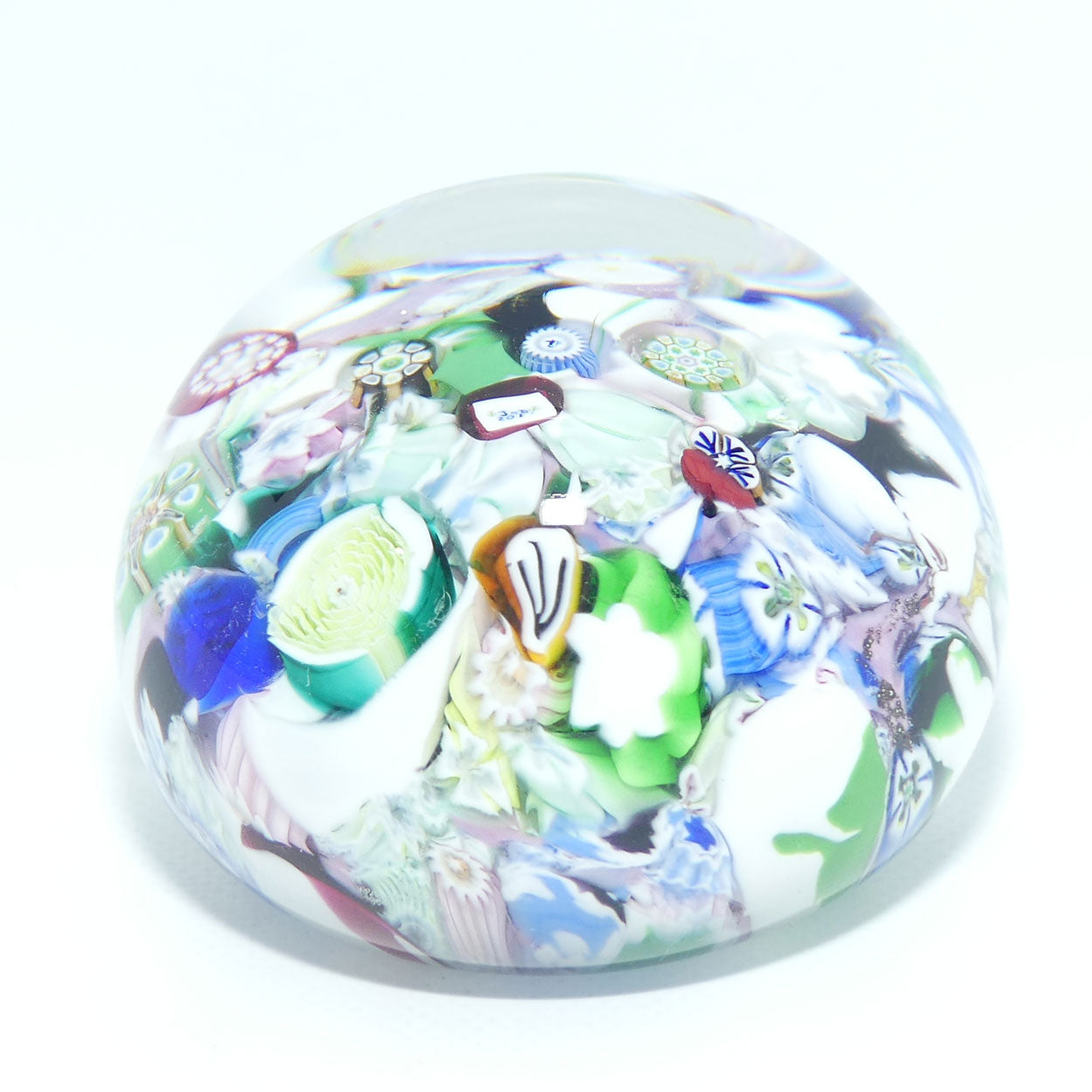 John Deacons Scotland EOD Scramble Millefiori paperweight