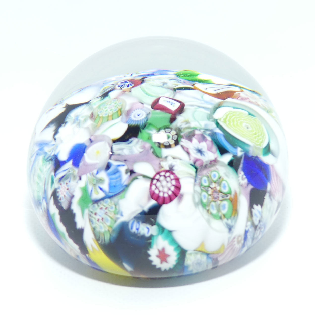 John Deacons Scotland EOD Scramble Millefiori paperweight