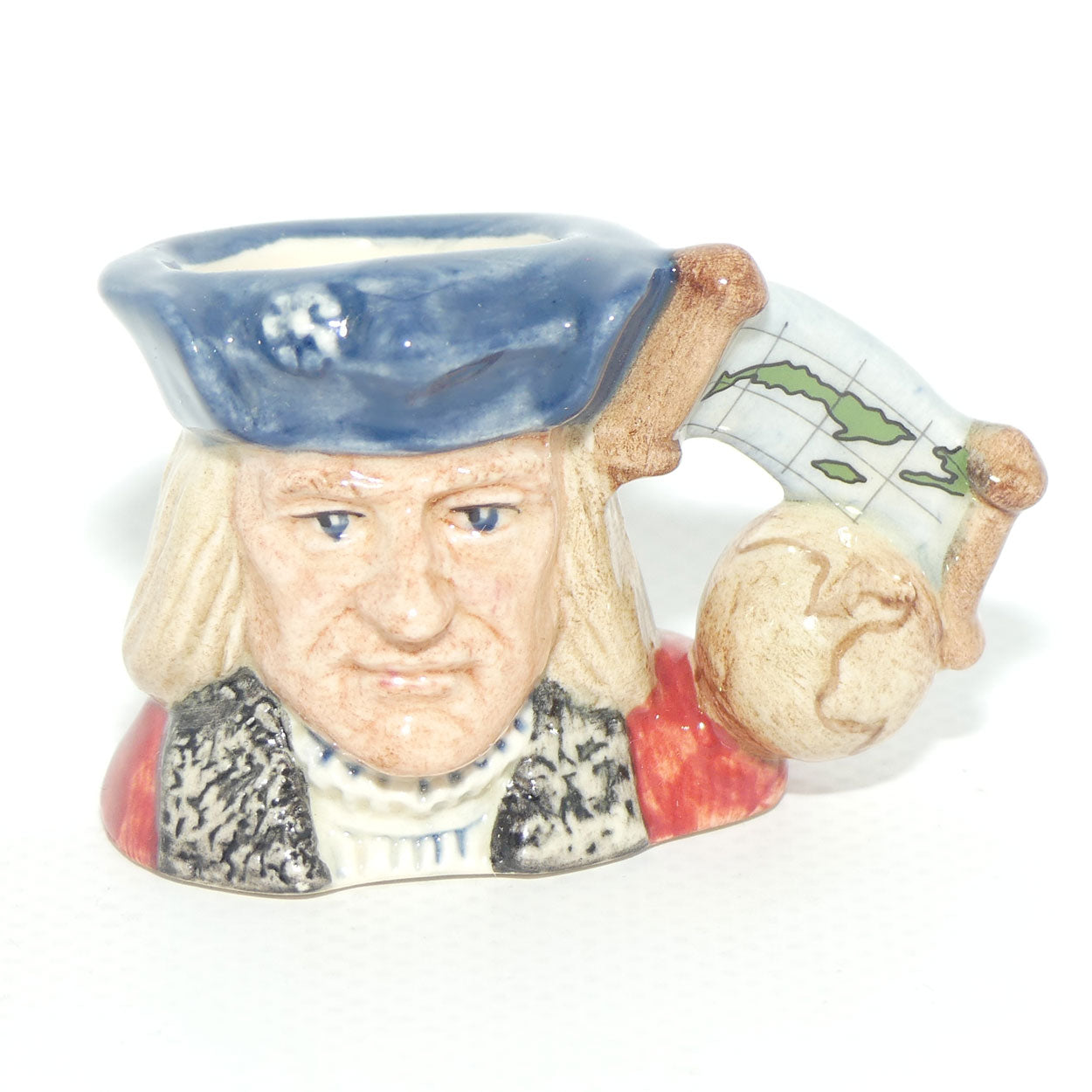 D7081 - D7086 Royal Doulton tiny character jug set | Explorers