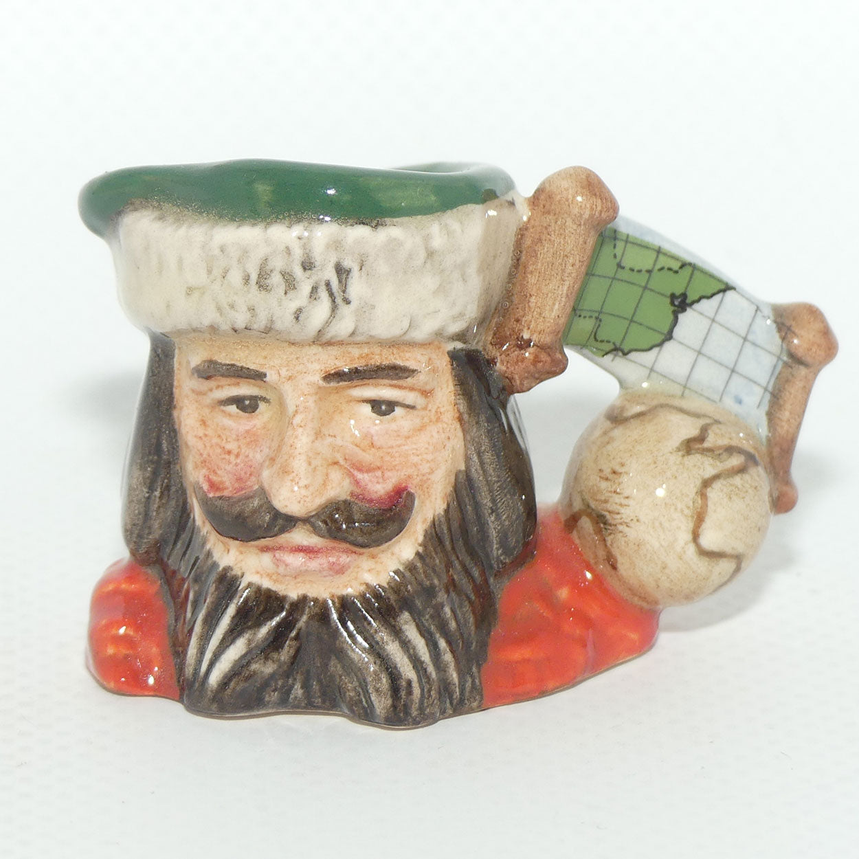 D7081 - D7086 Royal Doulton tiny character jug set | Explorers