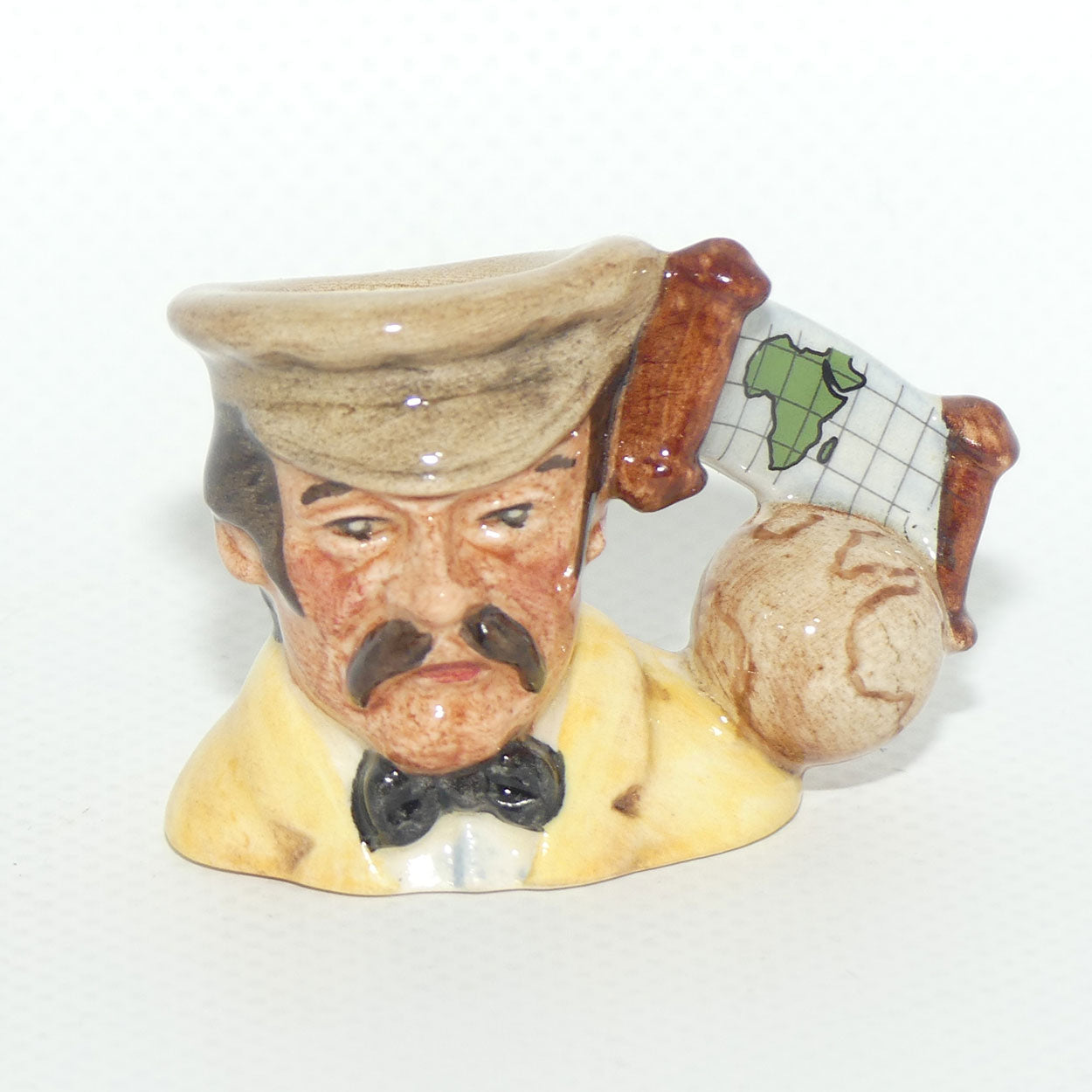D7081 - D7086 Royal Doulton tiny character jug set | Explorers