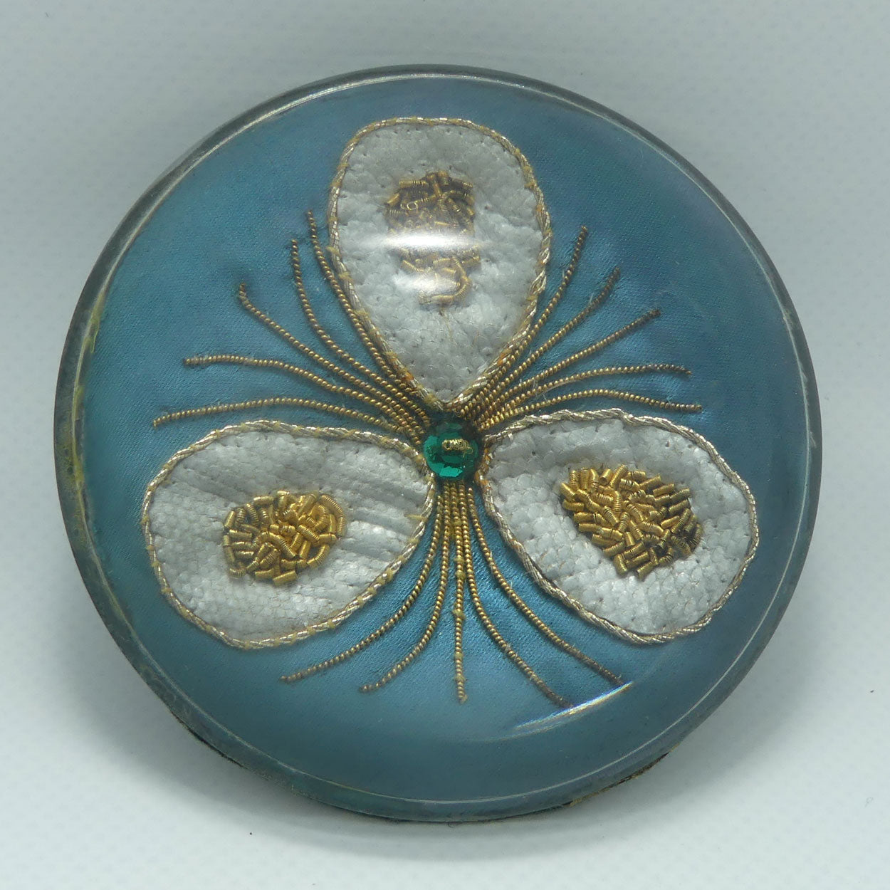 Edwardian era Glass Dome paperweight | Superb Material design