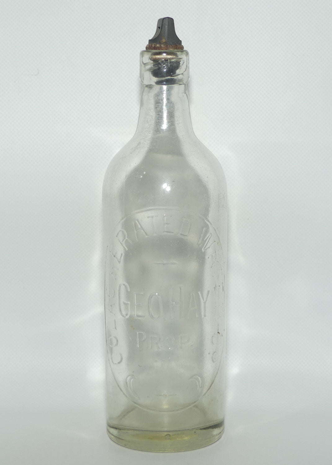 Geo Hay COLAC Prop | Colac Aerated Waters bottle