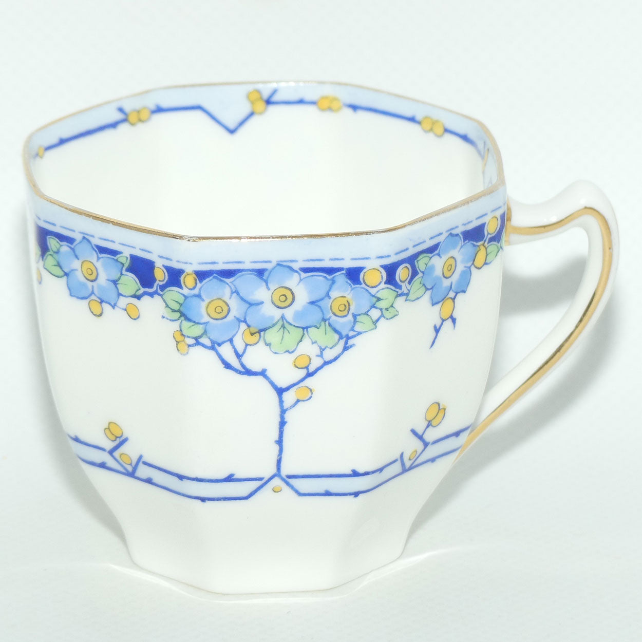 Royal Doulton Arvon pattern Blue trio | H2911