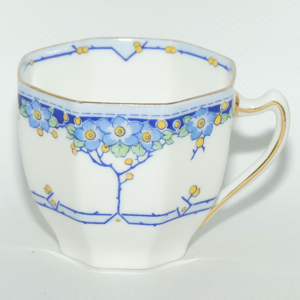 Royal Doulton Arvon pattern Blue trio | H2911