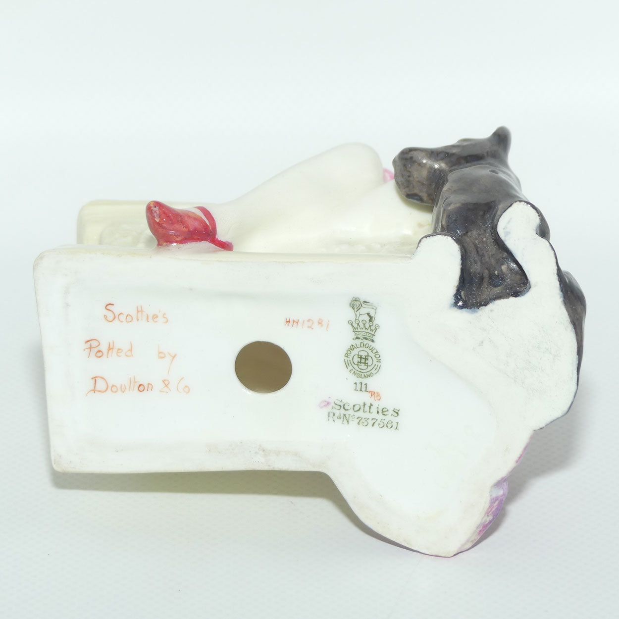 HN1281 Royal Doulton figure Scotties | Potted by Doulton and Co