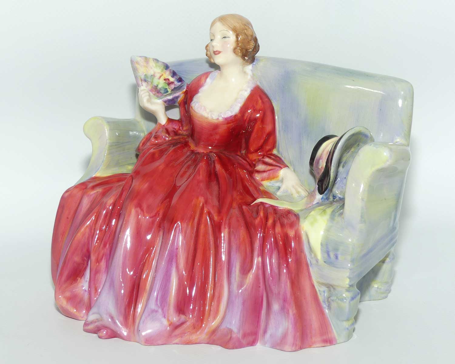 HN1298 Royal Doulton figure Sweet and Twenty | Red | #2