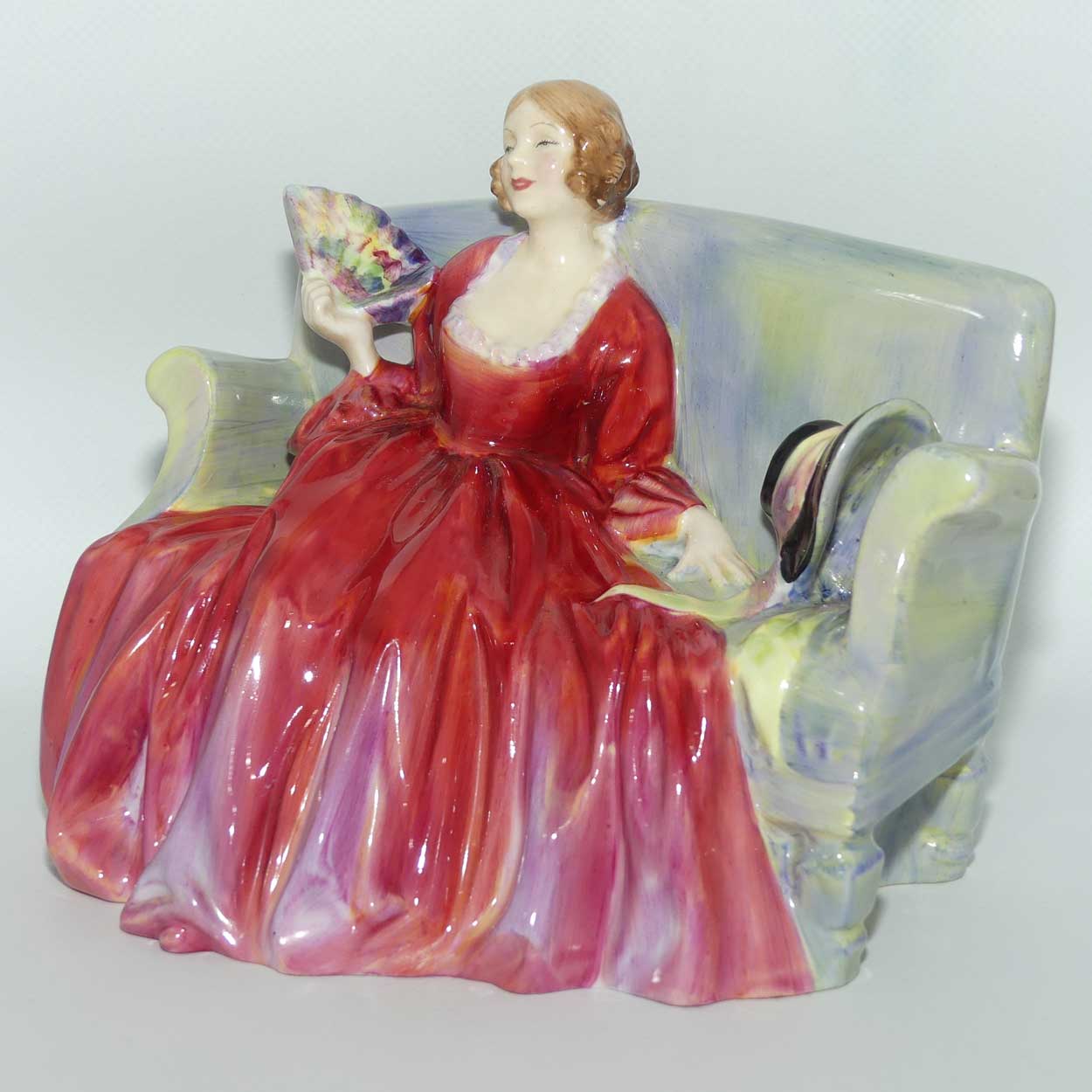 HN1298 Royal Doulton figure Sweet and Twenty | Red | #2