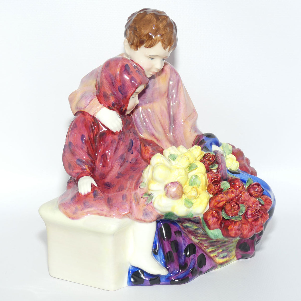HN1342 Royal Doulton figure The Flower Seller's Children | 1990's | #1