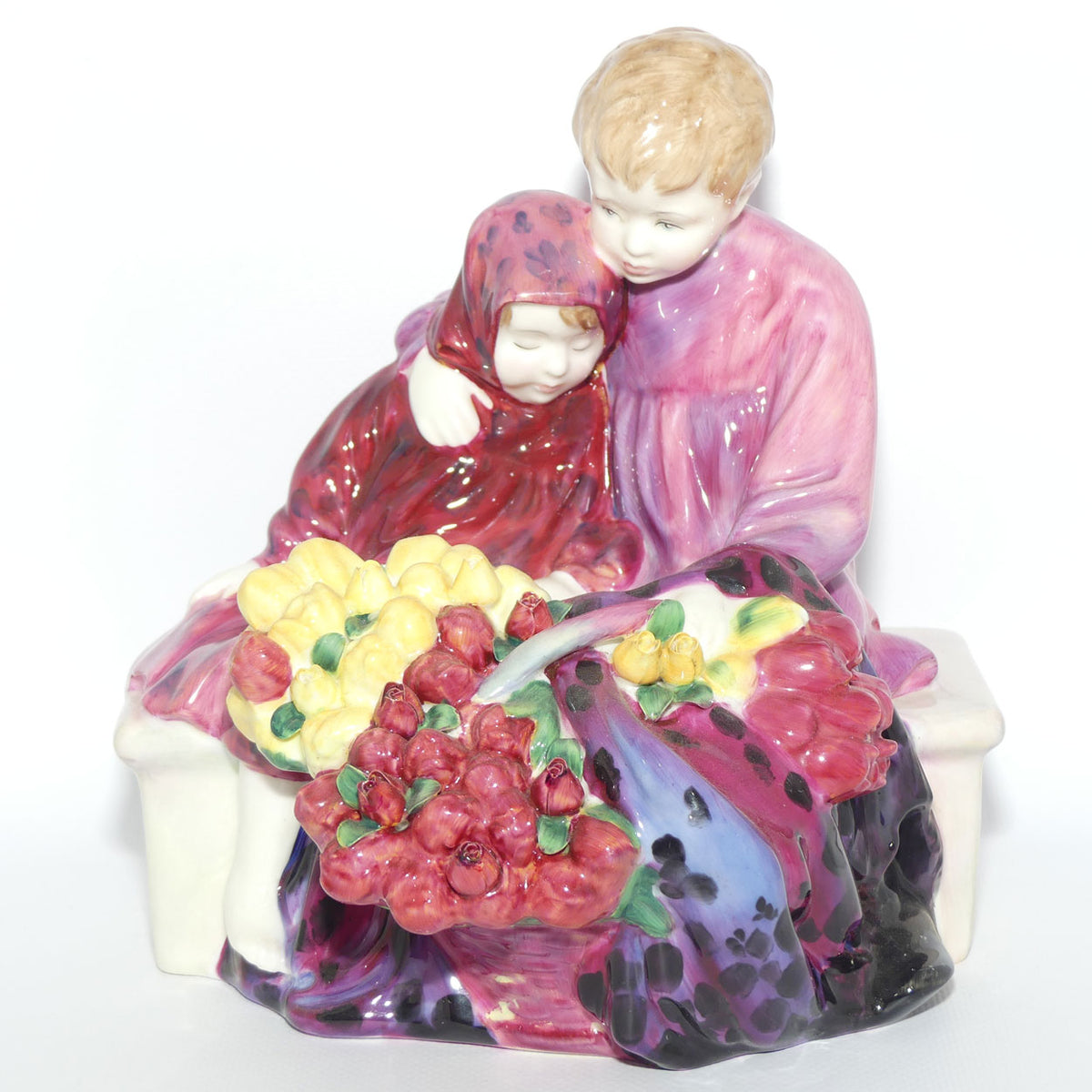 HN1342 Royal Doulton figure The Flower Seller's Children | 1990's | #2