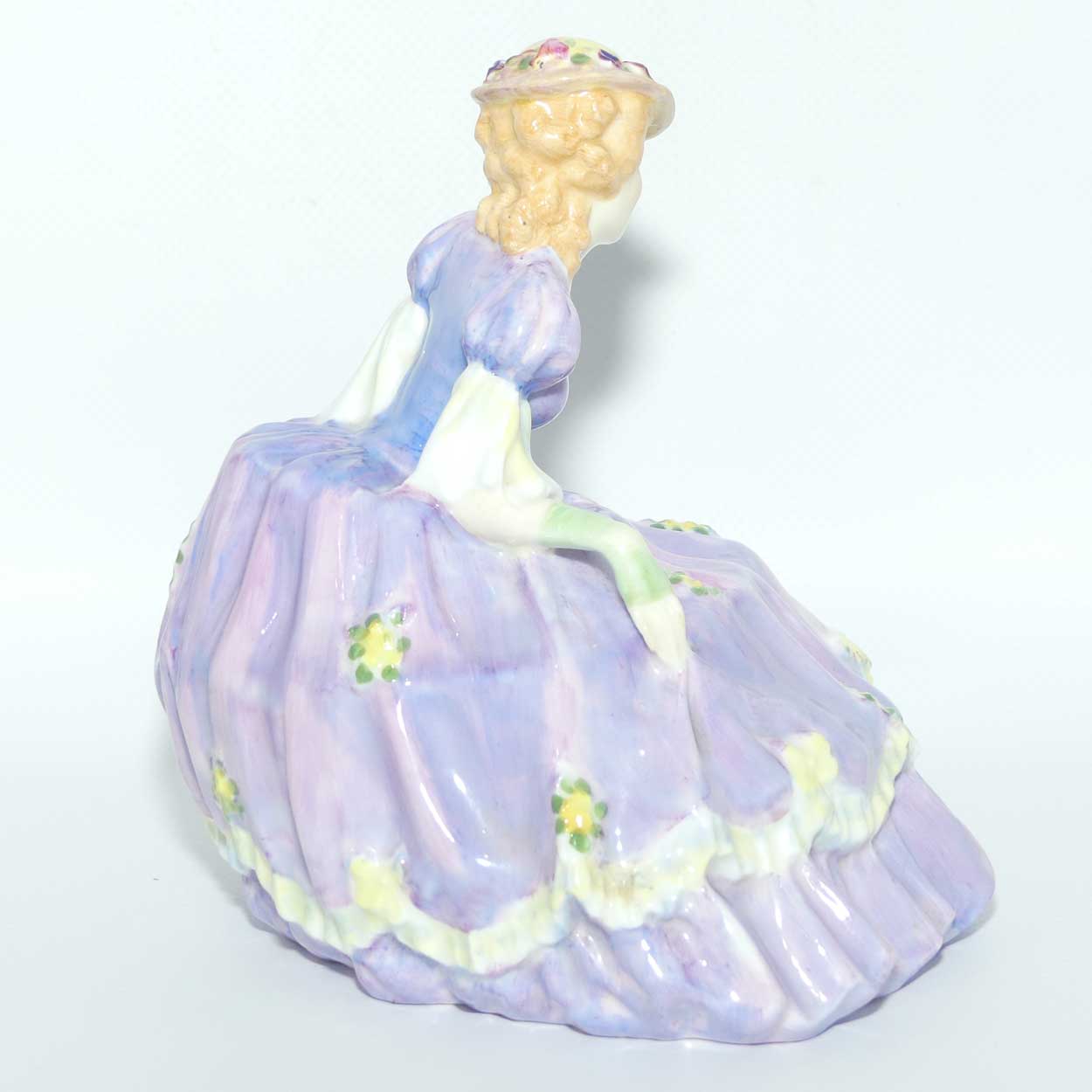 HN1390 Royal Doulton figure Doreen | Lavender | Potted by Doulton and Co