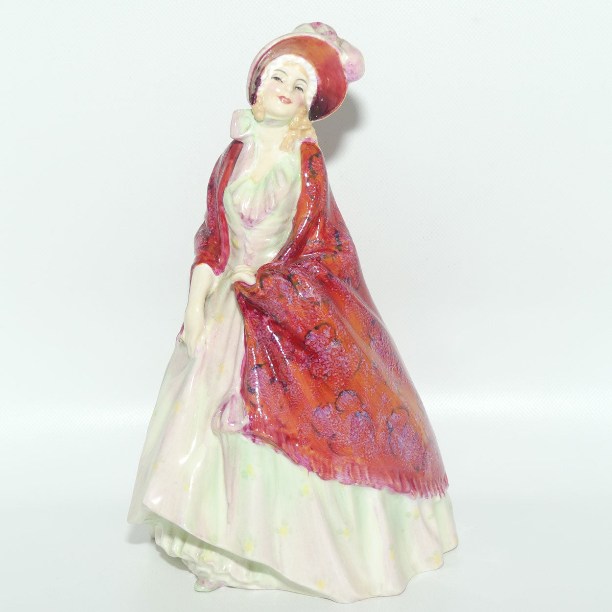 HN1392 Royal Doulton figure Paisley Shawl | Floral | c.1941