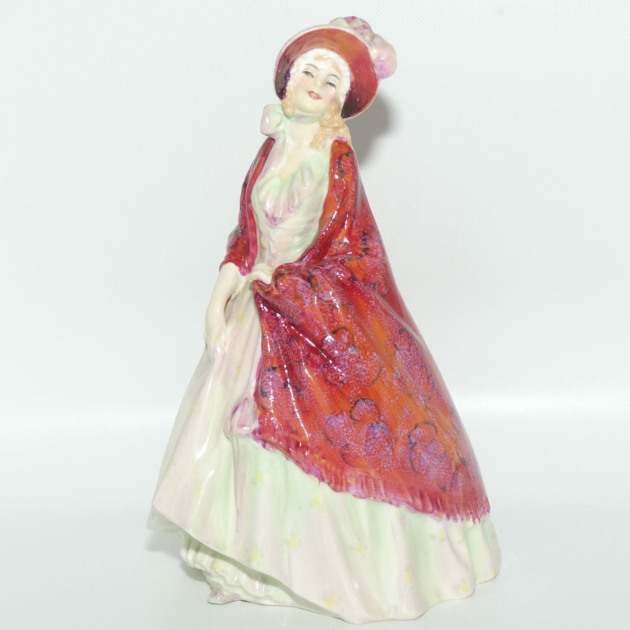 HN1392 Royal Doulton figure Paisley Shawl | Floral | c.1941