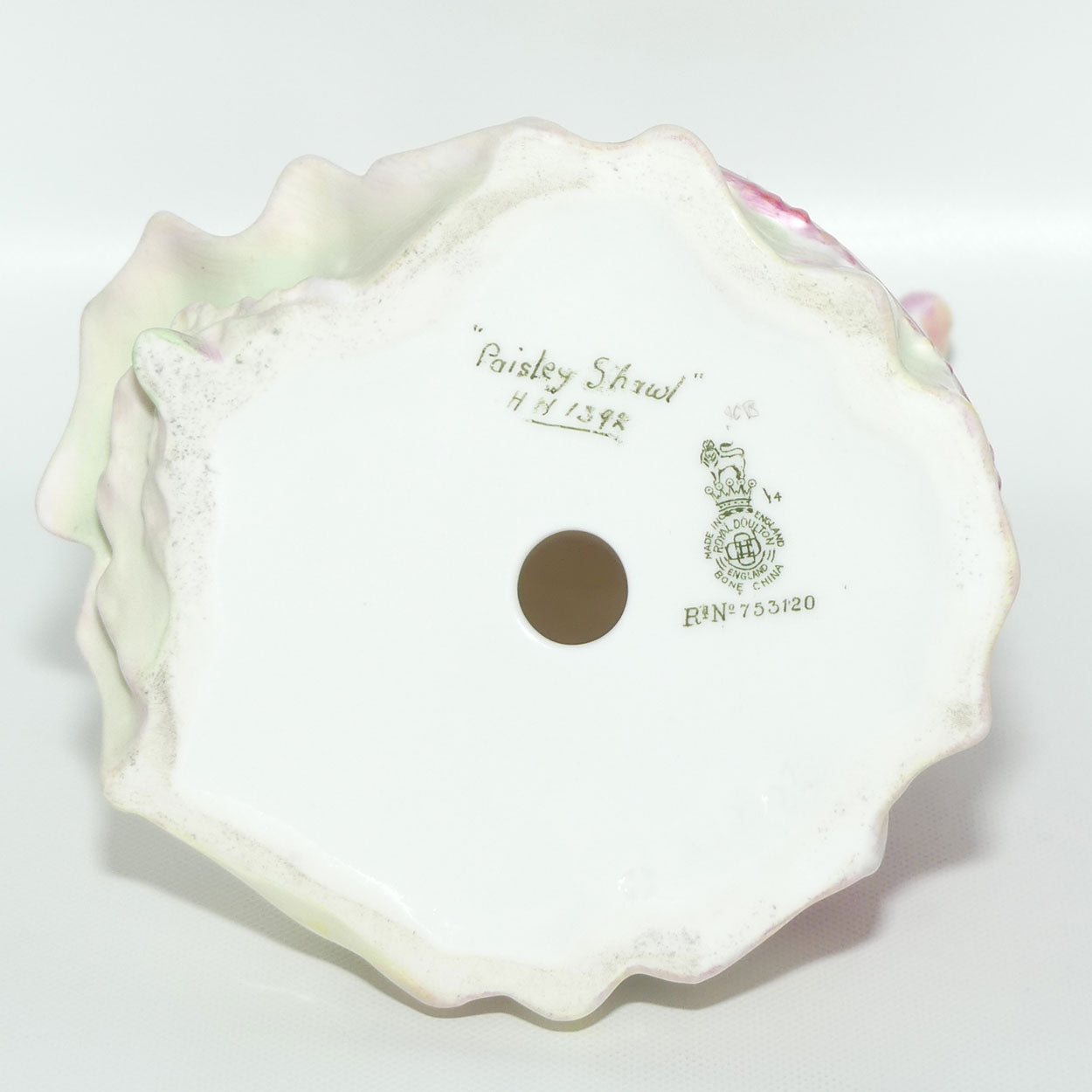 HN1392 Royal Doulton figure Paisley Shawl | Floral | c.1941