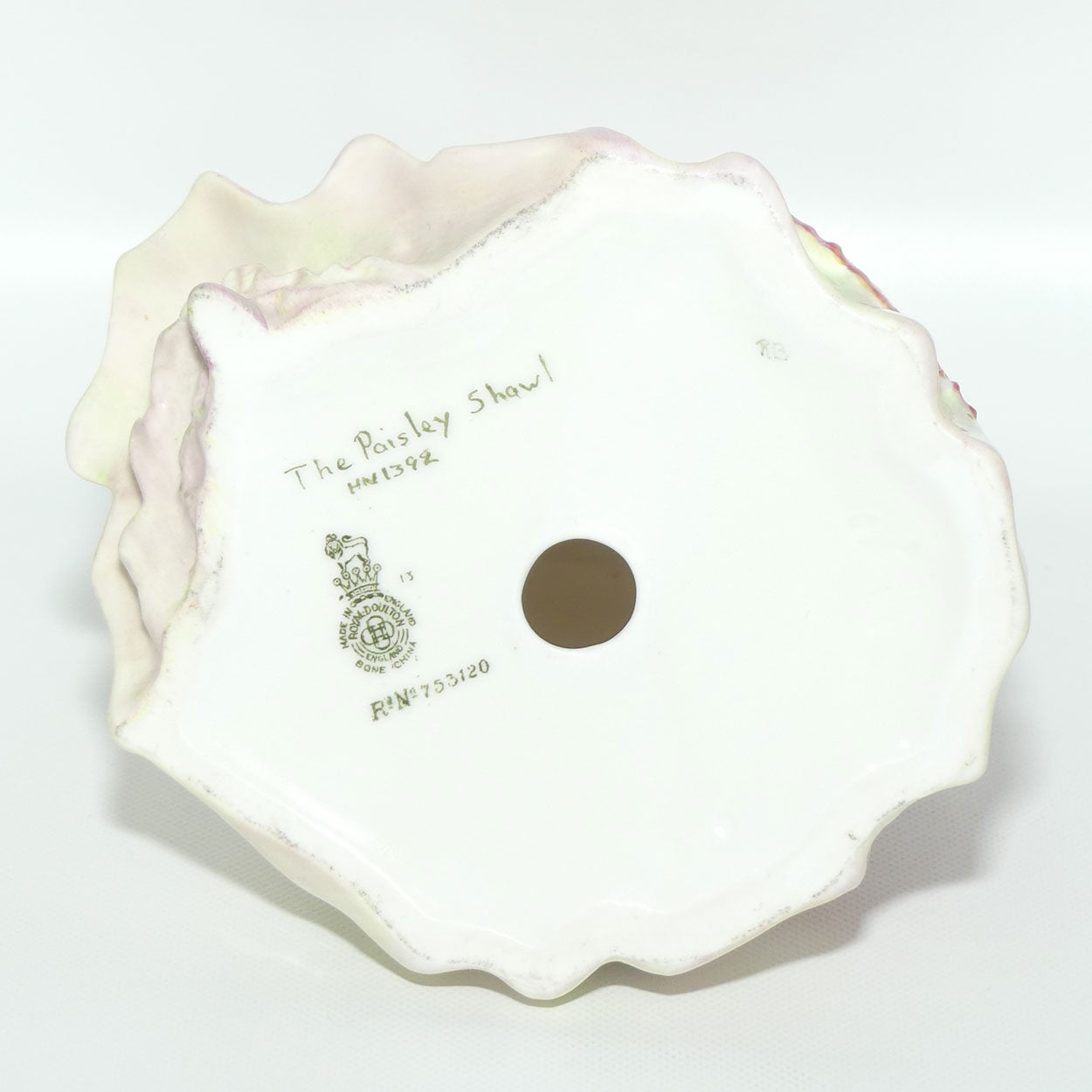 HN1392 Royal Doulton figure Paisley Shawl | Floral | c.1940