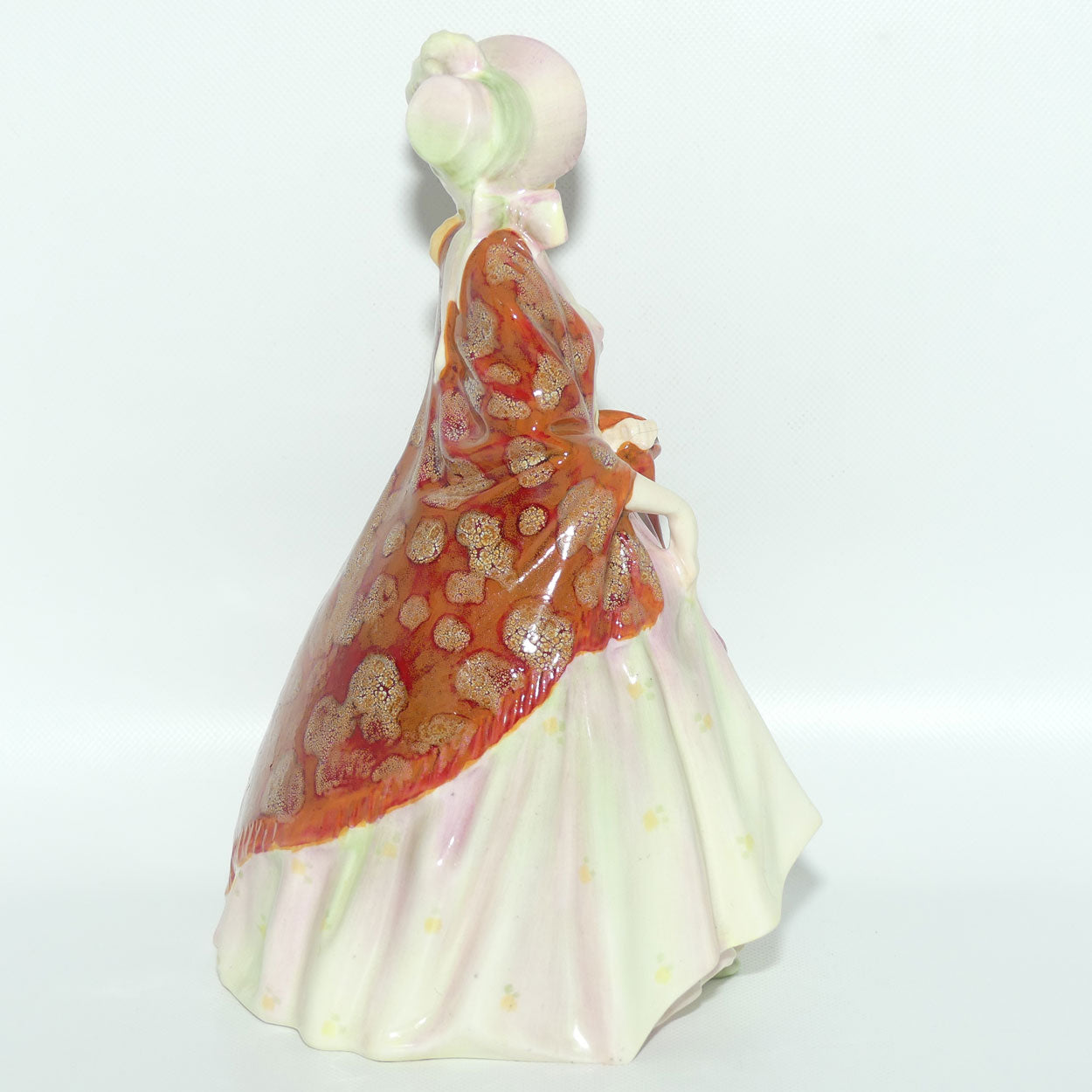 HN1392 Royal Doulton figure Paisley Shawl | Floral | Potted by Doulton and Co