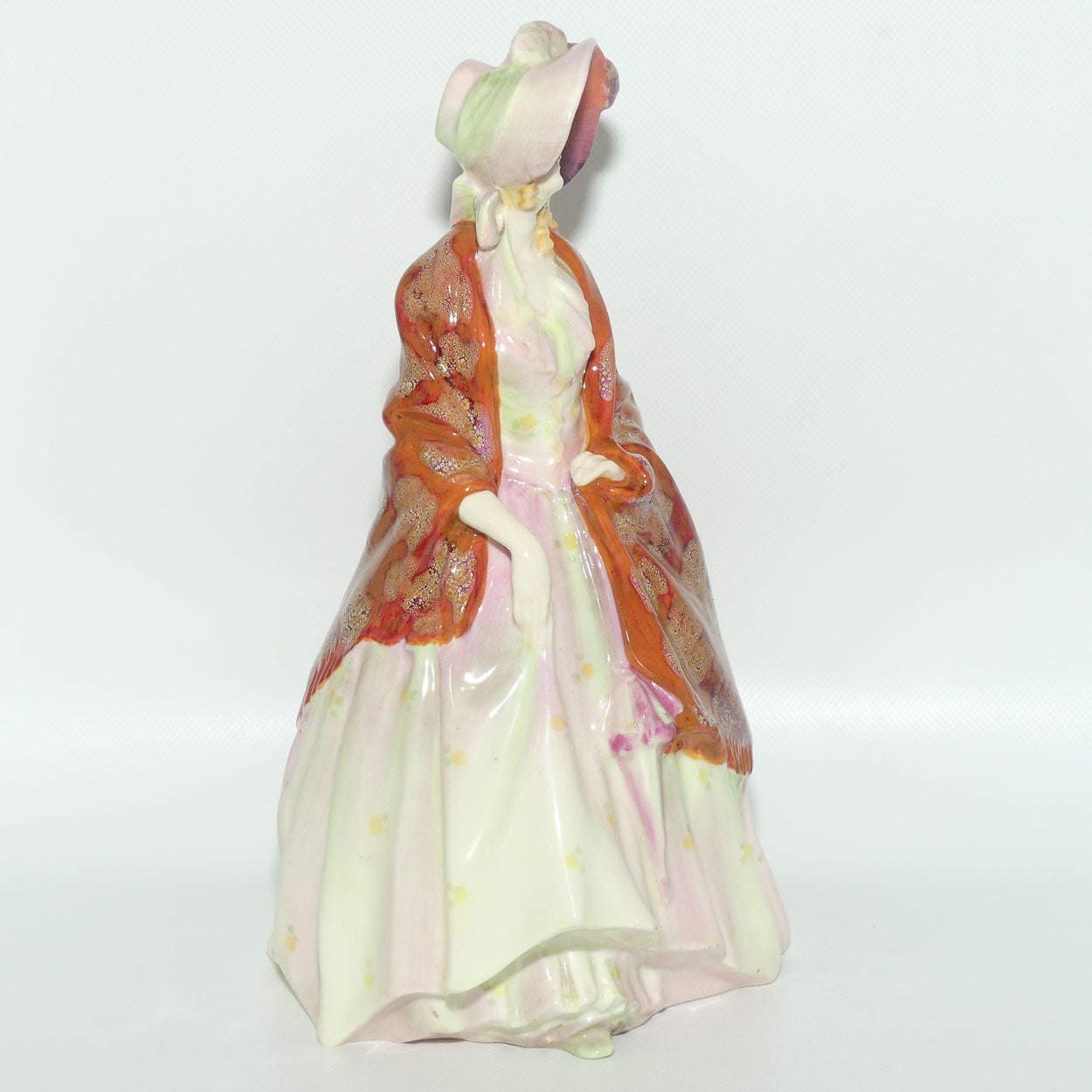 HN1392 Royal Doulton figure Paisley Shawl | Floral | Potted by Doulton and Co