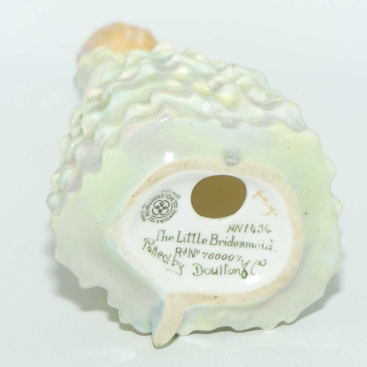 HN1434 Royal Doulton figure The Little Bridesmaid | Potted by Doulton and Co