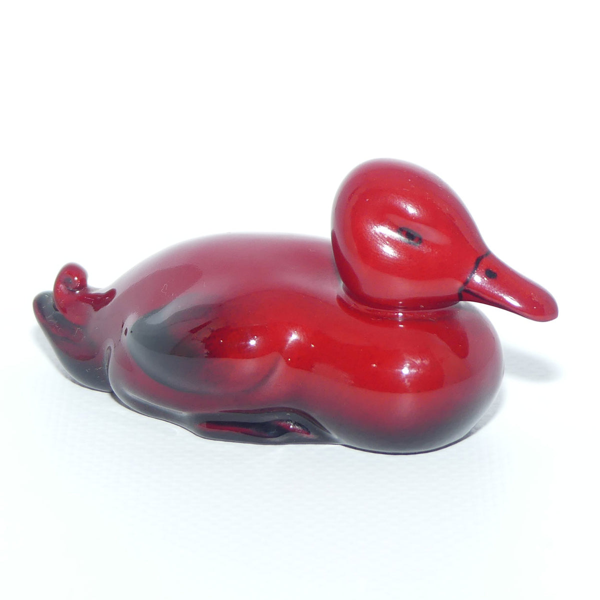HN0148B Royal Doulton Flambe Resting Duck | Small | #1
