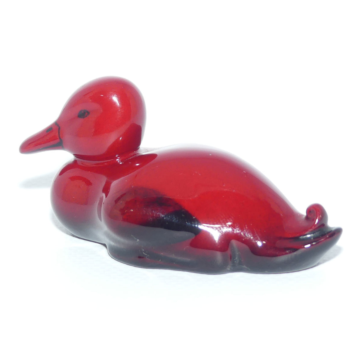 HN0148B Royal Doulton Flambe Resting Duck | Small | #1