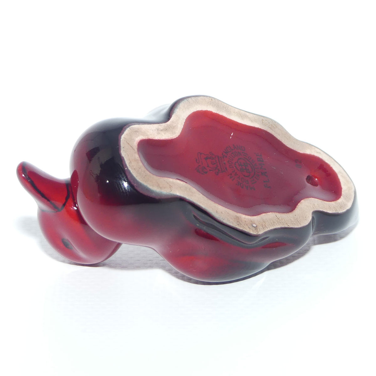 HN0148B Royal Doulton Flambe Resting Duck | Small | #1