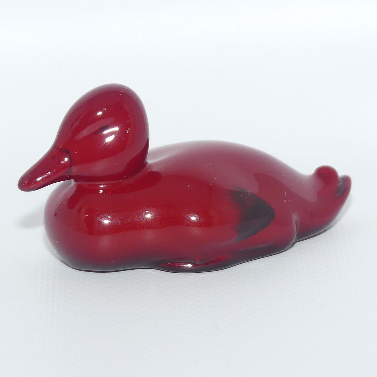 HN0148B Royal Doulton Flambe Resting Duck | Small | #2