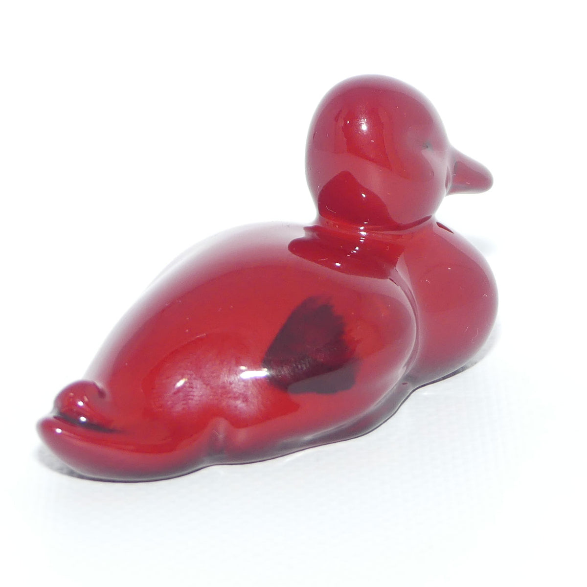 HN0148B Royal Doulton Flambe Resting Duck | Small | #2