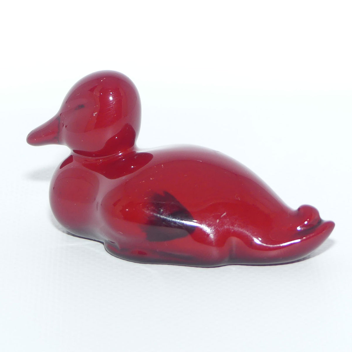 HN0148B Royal Doulton Flambe Resting Duck | Small | #2