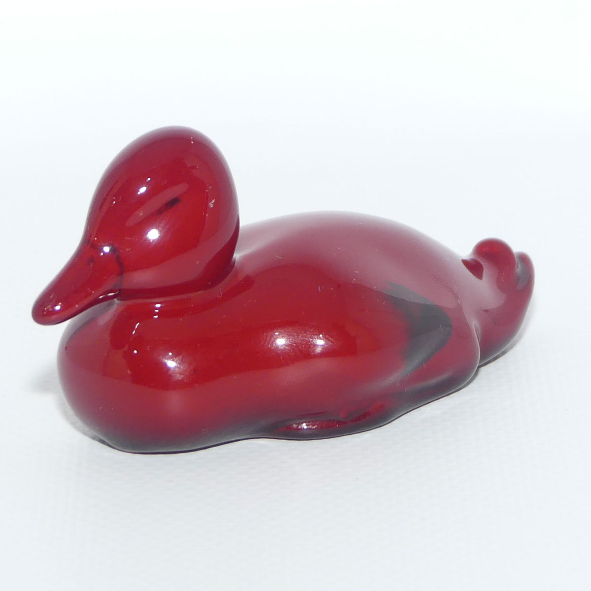 HN0148B Royal Doulton Flambe Resting Duck | Small | #2