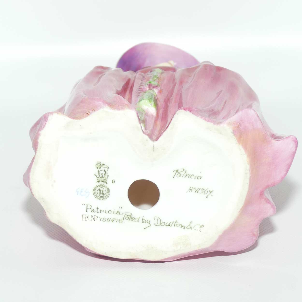 HN1567 Royal Doulton figure Patricia | Potted by Doulton and Co