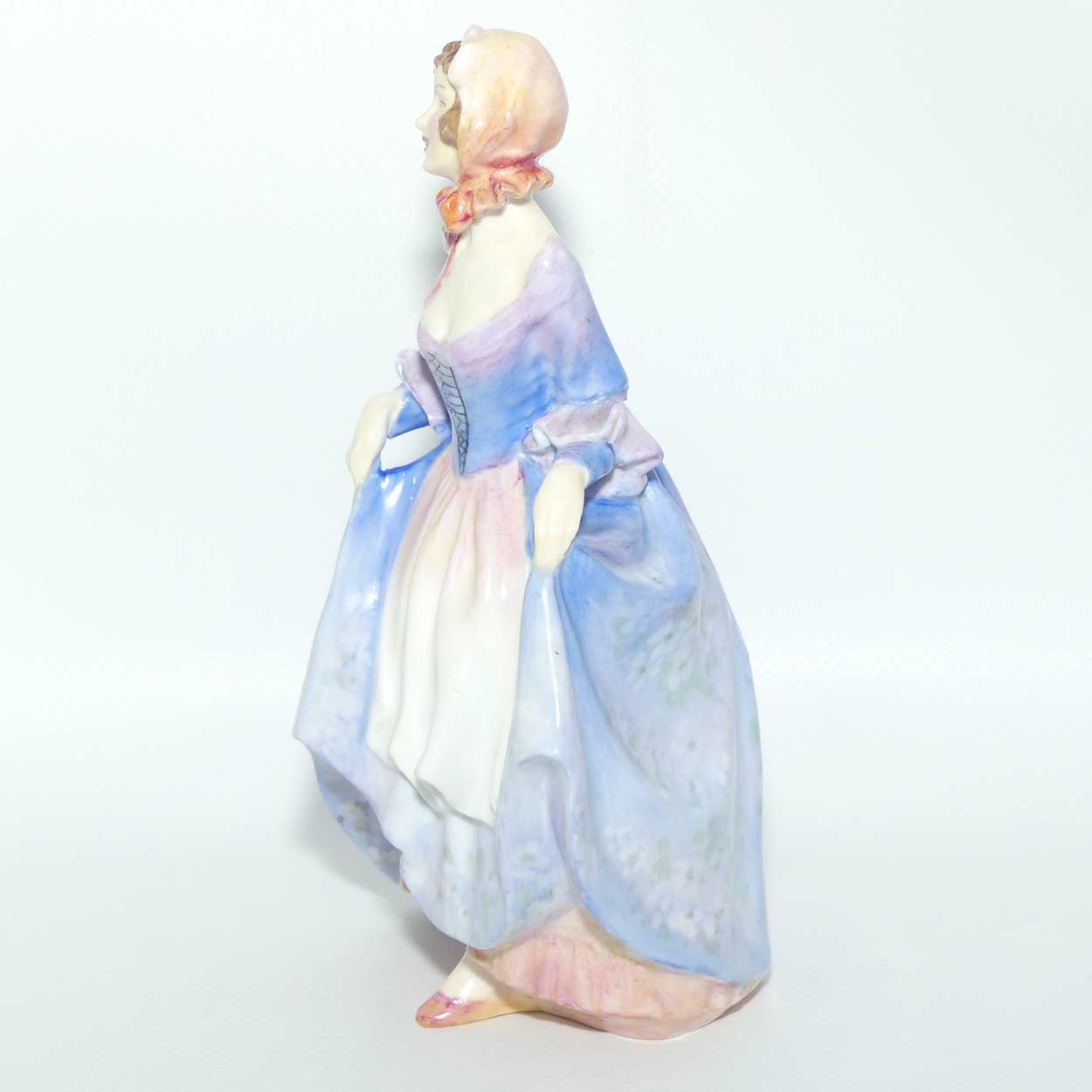 HN1577 Royal Doulton figure Suzette | Flowered Lavendar Dress | #2