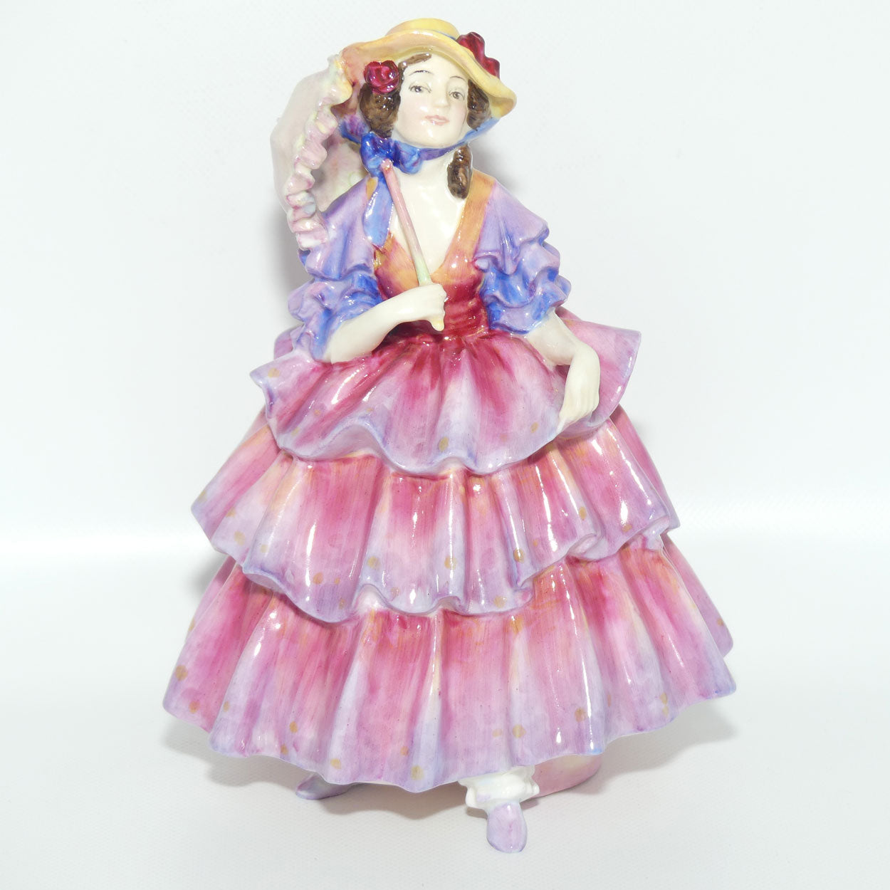 HN1579 Royal Doulton figure The Hinged Parasol | #1 | Potted by Doulton and Co