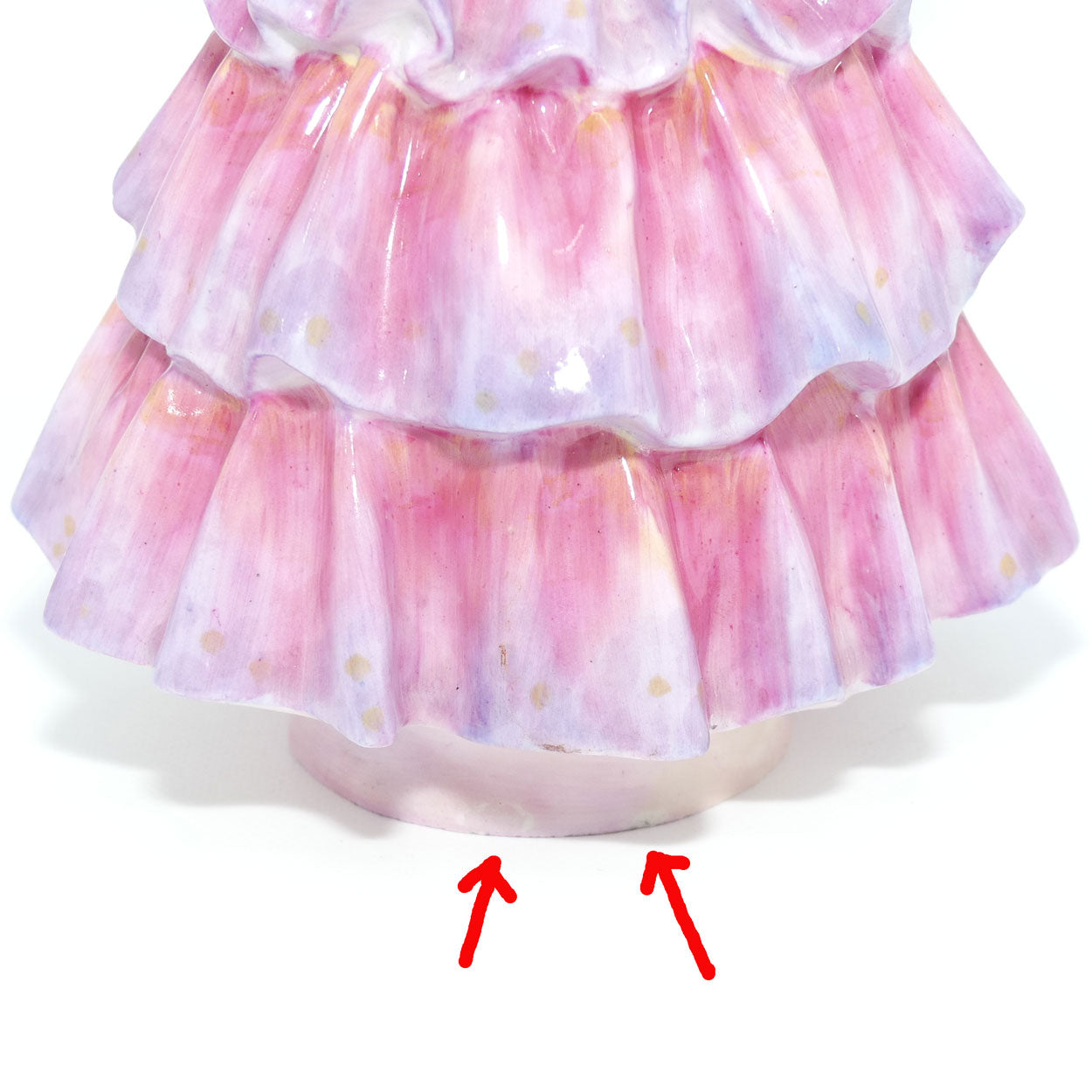 HN1579 Royal Doulton figure The Hinged Parasol | #1 | Potted by Doulton and Co